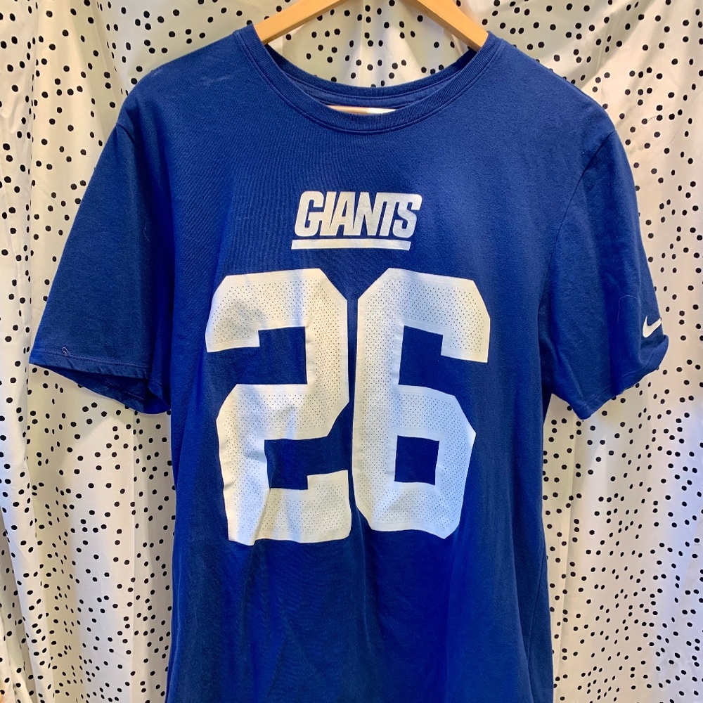 Nike New York Giants Saquon Barkley Jersey Shirt